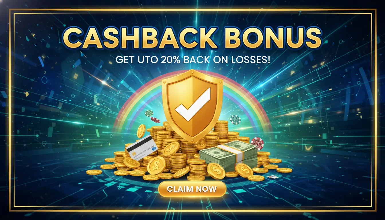 BGO casino cashback bonus